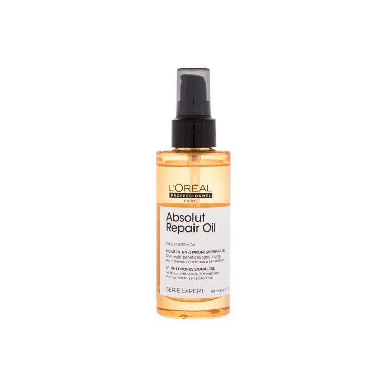 L'Oréal Professionnel Série Expert Absolut Repair Oil  90Ml   10-In-1 For Woman (Hair Oils And Serum)