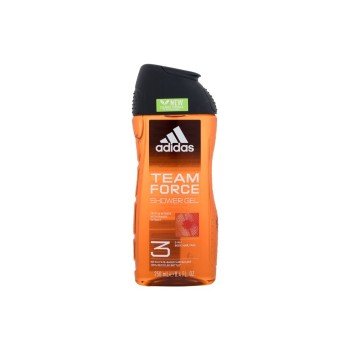Adidas Team Force Shower Gel 3-In-1 250Ml  For Man  (Shower Gel) New Cleaner Formula 