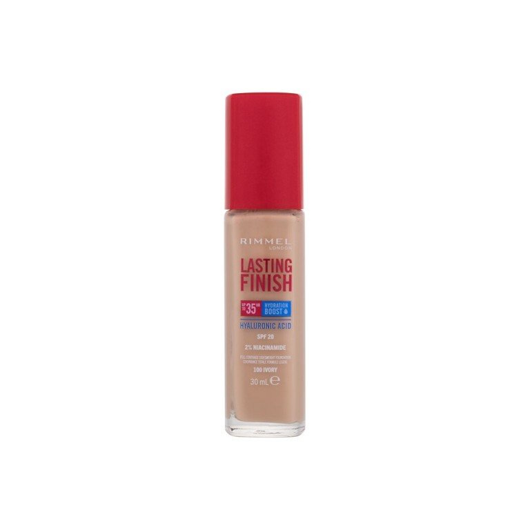 Rimmel London Lasting Finish 35H 30Ml  For Woman  (Makeup) SPF20 100 Ivory