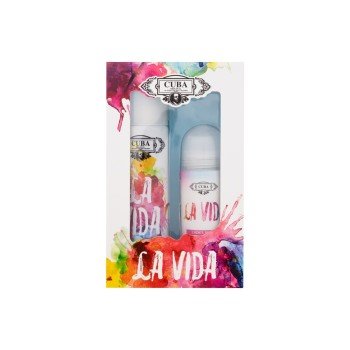 Cuba La Vida  100Ml Edp 100 Ml + Antiperspirant Roll-On 50 Ml For Woman  (Eau De Parfum)  