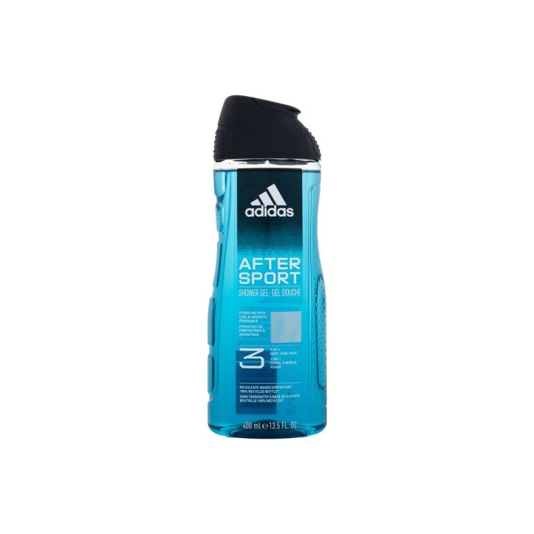 Adidas After Sport Shower Gel 3-In-1 400Ml For Man (Shower Gel) Adidas After Sport Shower Gel 3-In-1 400Ml For Man (Shower Gel)