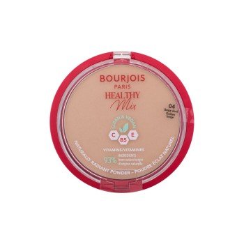 Bourjois Paris Healthy Mix Clean & Vegan Naturally Radiant Powder 10G  For Woman  (Powder)  04 Golden Beige
