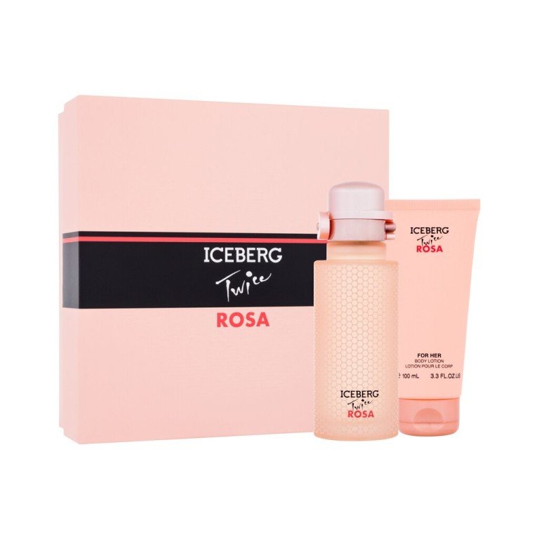 Iceberg Twice Rosa Edt 125 Ml + Body Lotion 100 Ml 125Ml For Woman (Eau De Toilette) Iceberg Twice Rosa Edt 125 Ml + Body Lotion 100 Ml 125Ml For Woman (Eau De Toilette)
