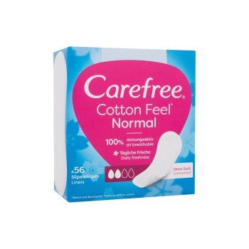 Carefree Cotton Feel      56Pc For Woman (Pantyliner) Normal
