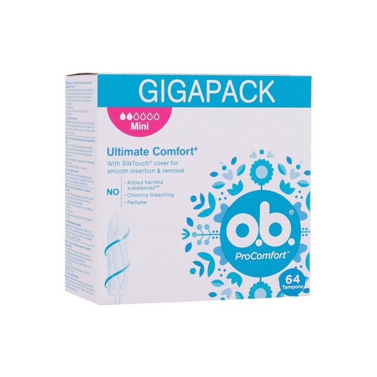 O.B. Procomfort 64Pc For Woman (Tampon) Mini O.B. Procomfort 64Pc For Woman (Tampon) Mini