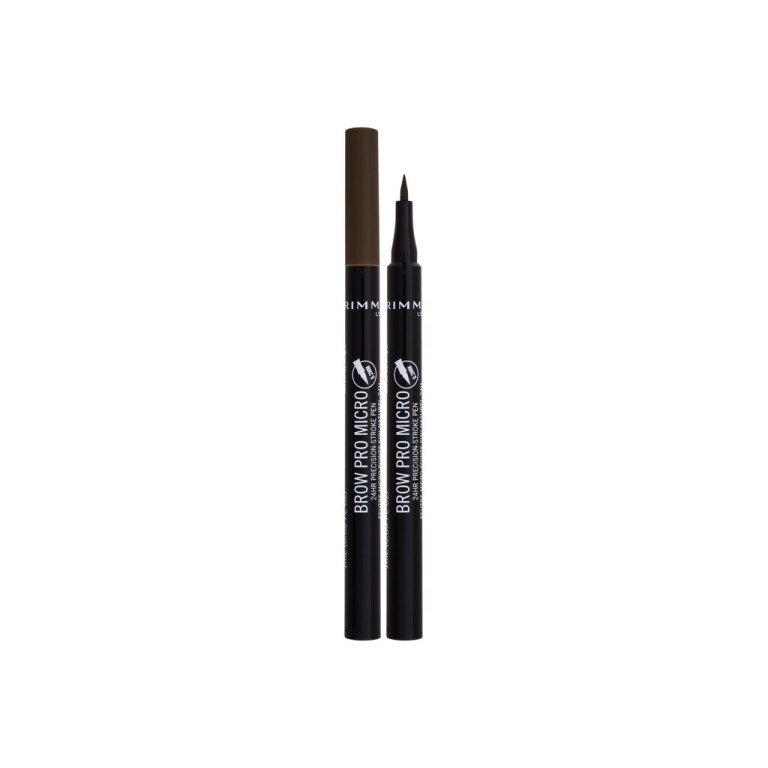 Rimmel London Brow Pro Micro 24Hr Precision-Stroke Pen 1Ml  For Woman  (Eyebrow Pencil)  003 Soft Brown