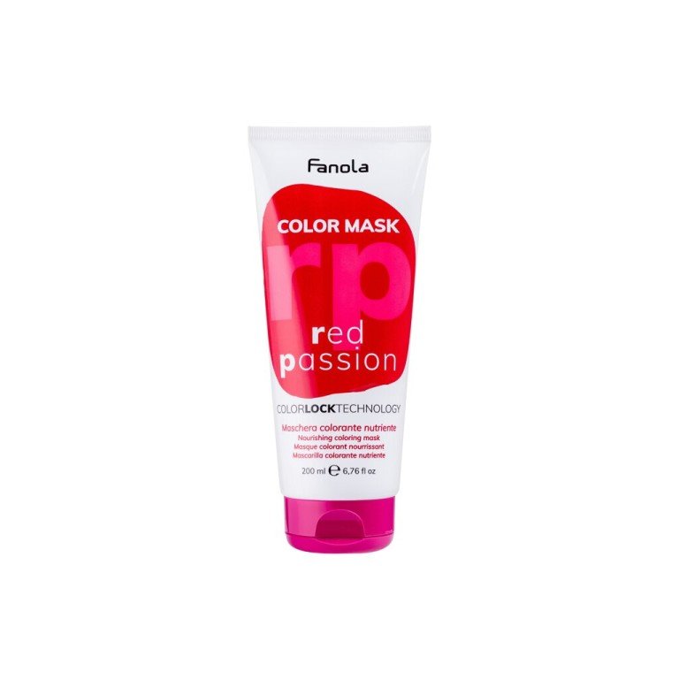Fanola Color Mask   200Ml Red Passion   For Woman (Hair Color)