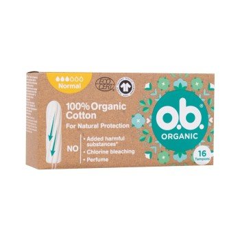 O.B. Organic      16Pc For Woman (Tampon) Normal