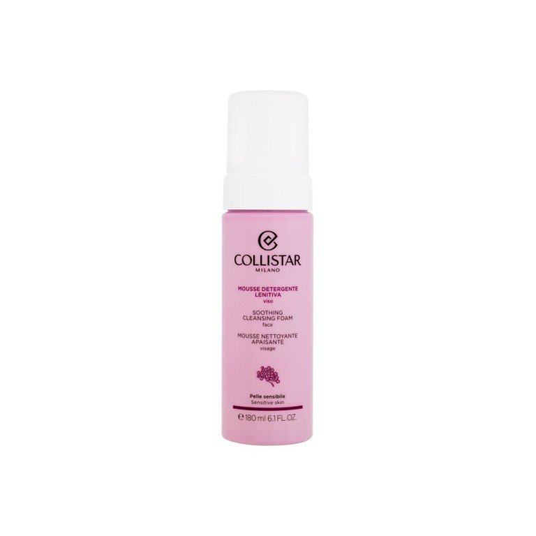 Collistar Soothing Cleansing Foam      180Ml For Woman (Cleansing Mousse)