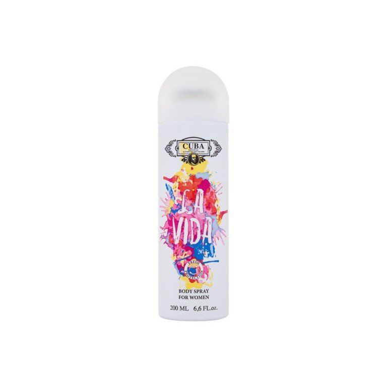 Cuba La Vida 200Ml For Woman (Deodorant) Cuba La Vida 200Ml For Woman (Deodorant)
