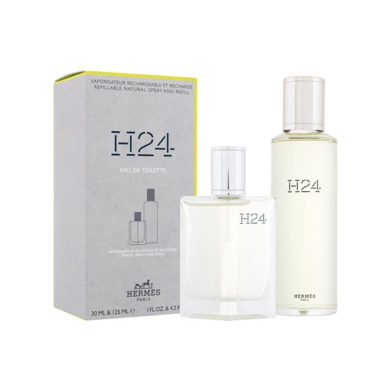Hermes H24  Edt 30 + Edt Filling 125 Ml 30Ml    For Man (Eau De Toilette)