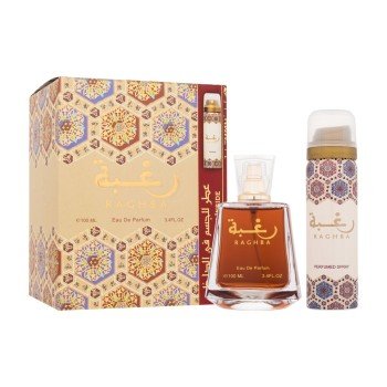 Lattafa Raghba   Edp 100 Ml + Deodorant 50 Ml Deodorant Dn00000101 100Ml U (Eau De Parfum)
