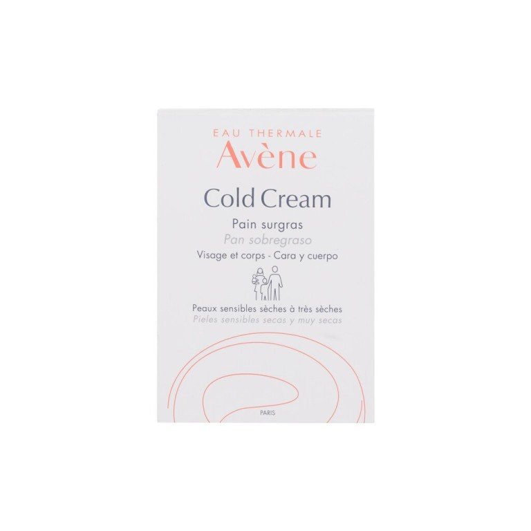 Avene Cold Cream Ultra-Rich Cleansing Bar 100G  Unisex  (Bar Soap)  