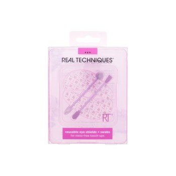 Real Techniques Eye      1Pc For Woman (Applicator) Reusable Eye Shields + Swabs