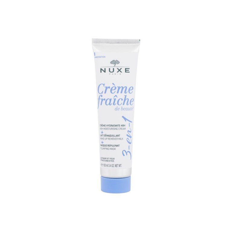 Nuxe Creme Fraiche De Beauté 3-In-1 100Ml Cream & Make-Up Remover & Mask For Woman (Day Cream) Nuxe Creme Fraiche De Beauté 3-In-1 100Ml Cream & Make-Up Remover & Mask For Woman (Day Cream)