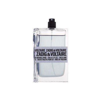 Zadig & Voltaire This Is Him! 100Ml Vibes Of Freedom   (Eau De Toilette) For Men Tester 