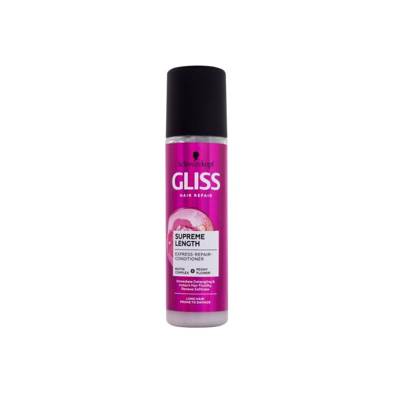 Schwarzkopf Gliss Supreme Length Express-Repair-Conditioner 200Ml  For Woman  (Leave-In Hair Care)  