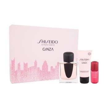 Shiseido Ginza  50Ml Edp 50 Ml + Body Lotion 50 Ml + Ultimune Power Infusing Concentrate 10 Ml For Woman  Body Lotion(Eau De Parfum)  