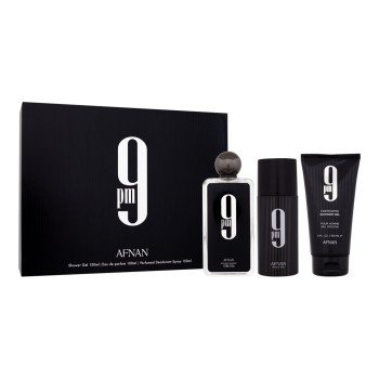 Afnan 9Pm   Edp 100 Ml + Shower Gel 150 Ml + Deodorant 150 Ml Deodorant Dn00000101 100Ml M (Eau De Parfum)