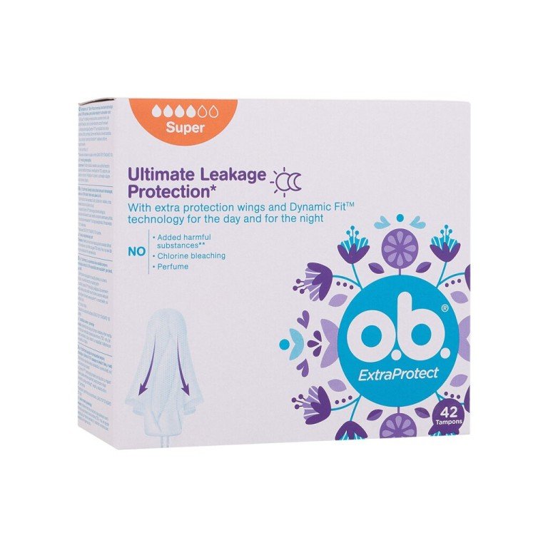 O.B. Extraprotect 42Pc For Woman (Tampon) Super O.B. Extraprotect 42Pc For Woman (Tampon) Super